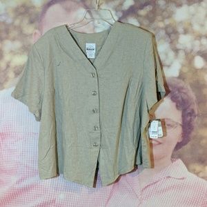 Sandy Shirtsleeve Button Up